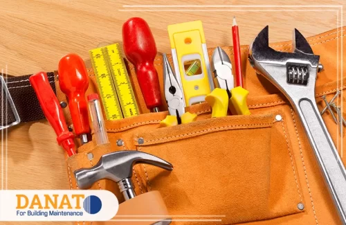 فني صيانة في عجمان 0545248958 شركة دانات اللؤلؤ تجهيز الفنيين بأحدث أدوات القياس والفك والربط لضمان إصلاحات آمنة ومتقنة.