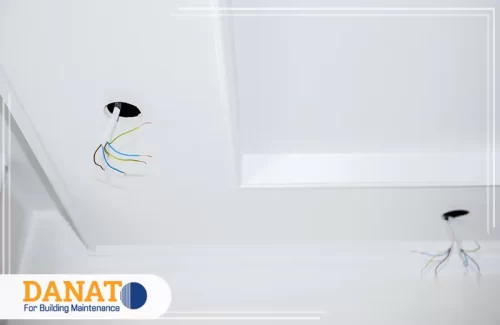 شركة تركيب جبس بورد في الفجيرة 0545248958 شركة دانات اللؤلؤ تمديد أسلاك الكهرباء بأسقف الجبس بورد بدقة وأمان عبر شركة دانات.